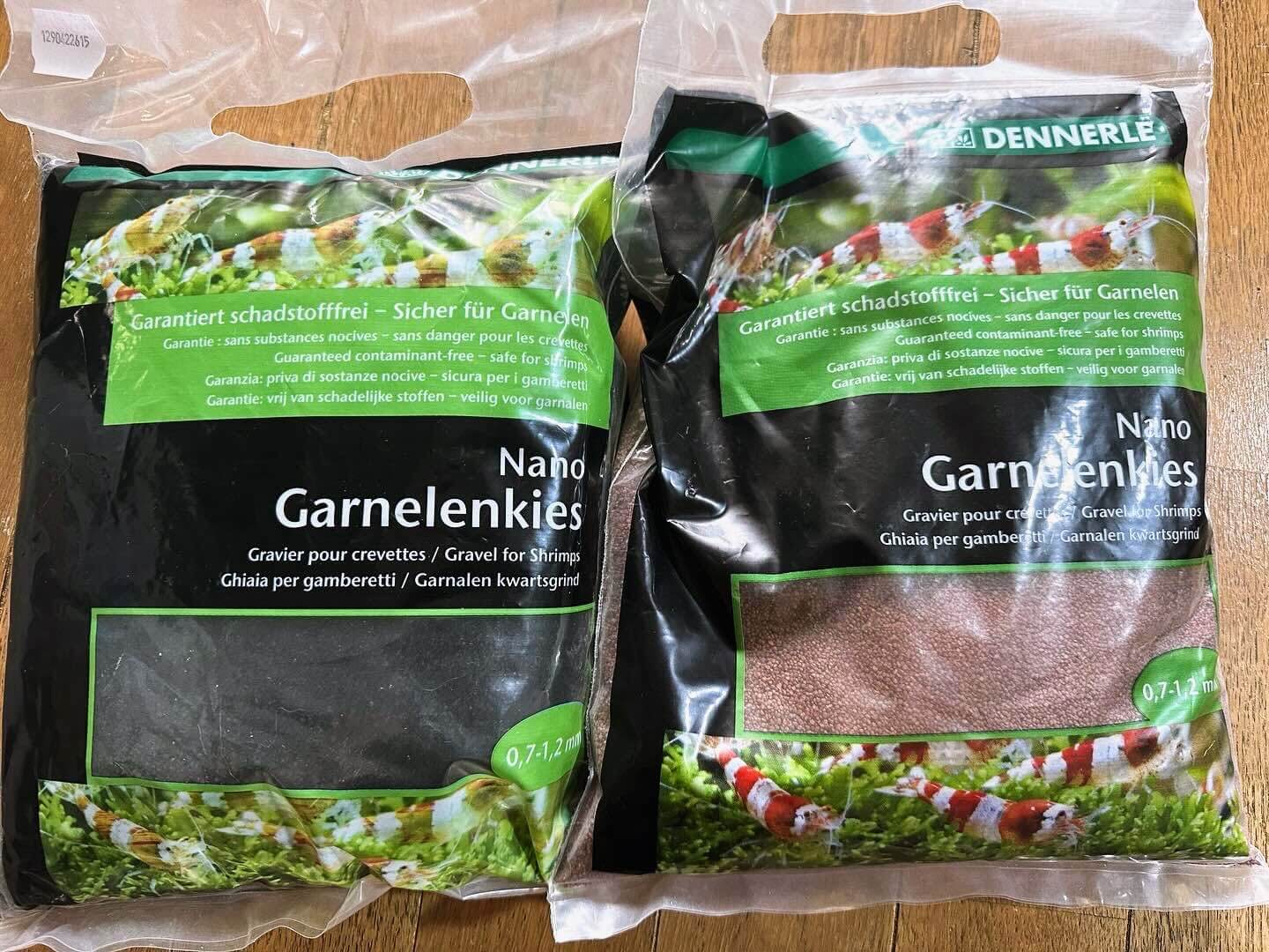 コリドラスにぴったりな底砂 DENNERLE(デナリ)の「ナノ グラベル」スラウェシブラックを使ってみる